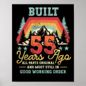 Vor 55 Jahren erbaut, alle Teile Original 55. Gebu Poster (Vorne)