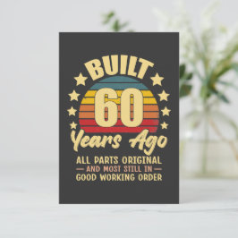 Vor 60 Jahren Gebaut Alle Teile Original 60. Gebur