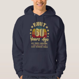 Vor 60 Jahren Gebaut Alle Teile Original 60. Gebur Hoodie