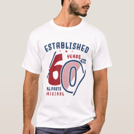Vor 60 Jahren gegründet | Geburtstagsgeschenk Idee T-Shirt