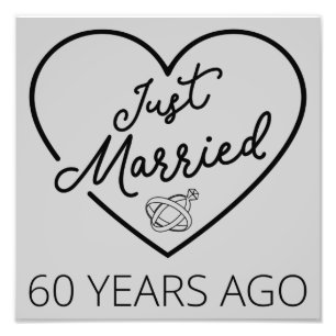 Vor 60 Jahren gerade erst verheiratet III Fotodruck