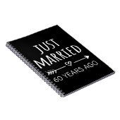 Vor 60 Jahren gerade verheiratet Notizblock (Rechte Seite)