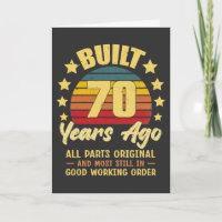 Vor 70 Jahren Gebaut Alle Teile Original 70. Gebur