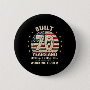Vor 70 Jahren Gebaut Original Unrestauriert Funkti Button