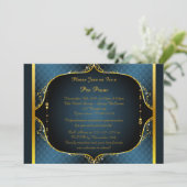 Vor-Abschlussball Einladung, Vor-Abschlussball, Einladung (Stehend Vorderseite)