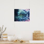 Vor allem Blue Lagoon Poster (Küche)