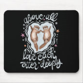 Vor allem die Liebe, die sich gegenseitig tief ver Mousepad (Vorne)