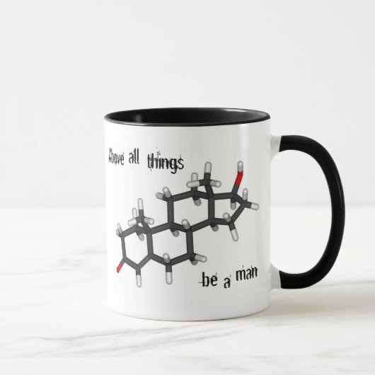 Vor allem sind Sachen, ein Mann. Tasse (Rechts)