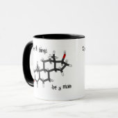 Vor allem sind Sachen, ein Mann. Tasse (Vorderseite Links)