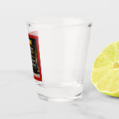 Vor Bonnie & Clyde - The Flapper Bank Robber Schnapsglas (Rechts)