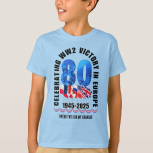 VOR DEM 80. JAHR TRAGE ICH DAS FÜR MEINEN GRANDAD T-Shirt