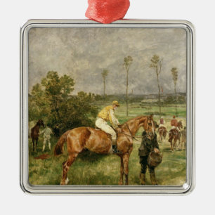 Vor dem Anfang 1890 Silbernes Ornament