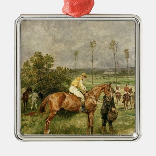 Vor dem Anfang 1890 Silbernes Ornament (Vorne)