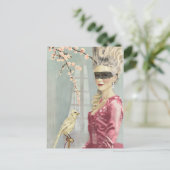 Vor dem Ball Postkarte (Stehend Vorderseite)