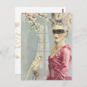 Vor dem Ball Postkarte (Vorne/Hinten)