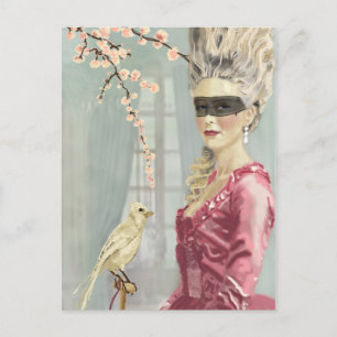 Vor dem Ball Postkarte