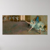 Vor dem Ballett - Edgar Degas Fine Art Poster (Vorne)