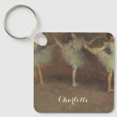 Vor dem Ballett von Edgar Degas, Vintage Kunst Schlüsselanhänger (Vorderseite)