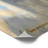 Vor dem Fenster von Henri Lebasque Poster (Ecke)