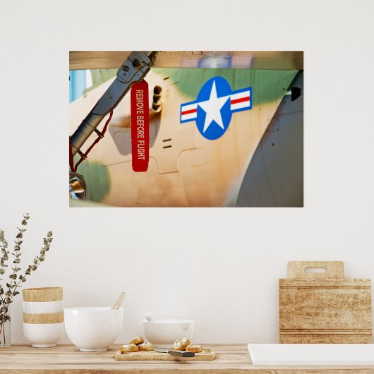 Vor dem Flug entfernen - Wall art - Poster (Küche)