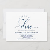 Vor dem glücklichen Ever nach Hochzeit Probe Abend Einladung (Vorderseite)