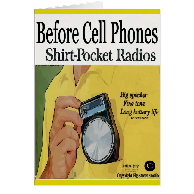 Vor dem Handy, Transistoren-Radios (Vorne)