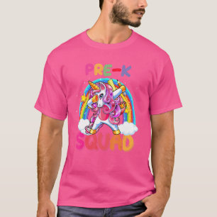 Vor dem K Squad Dabbing Einhorn Niedlich zurück zu T-Shirt