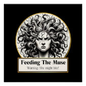 Vor dem Kaffee: Die grausige Muse Chronicles Poster (Vorderseite)