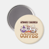 vor dem Kaffee heiß Magnet (Vorderseite/Rückseite)
