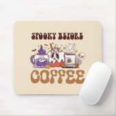 vor dem Kaffee heiß Mousepad (Mit Mouse)