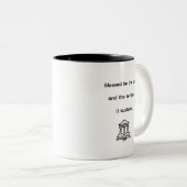 Vor dem Kaffee: Kauderwelsch ToLN Tasse (VorderseiteRechts)