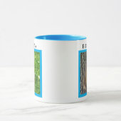 Vor dem Kaffee, nach dem Kaffee, lustiges Eichhörn Tasse (Zentrum)