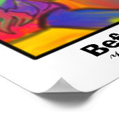 Vor dem Kaffee von Victoria Lynn Hall Poster (Ecke)