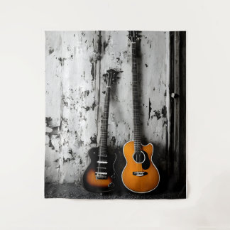 vor dem Konzert Wandteppich