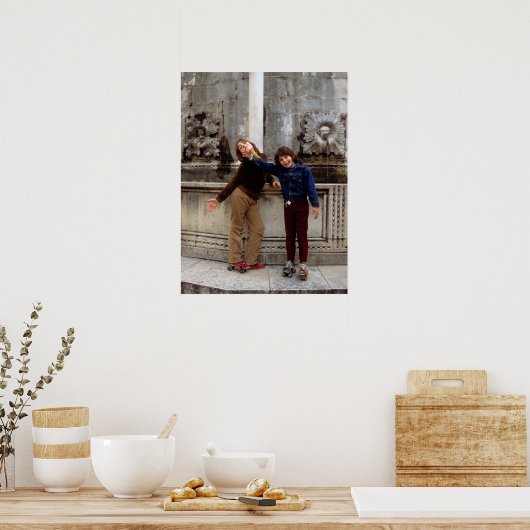 Vor dem Krieg. Poster (Küche)