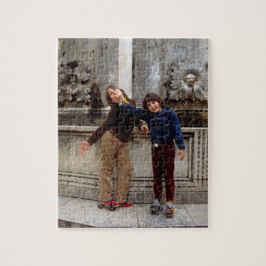 Vor dem Krieg Puzzle (Vertikal)