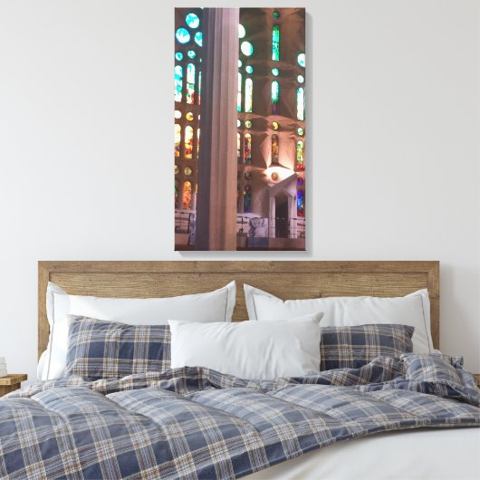 Vor dem Licht Leinwanddruck (Insitu (Schlafzimmer))