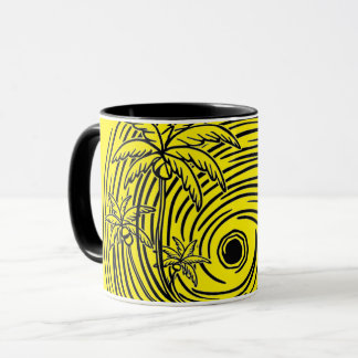 vor dem Meer aufsteigende Sonne,mug Tasse