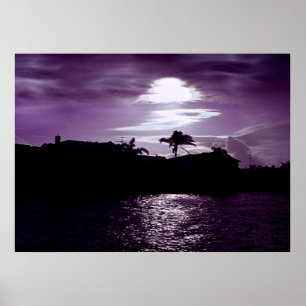 Vor dem Nachtplakat Poster