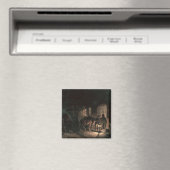 Vor dem Pub, 1843 Magnet (In Situ (Geschirrspüler))