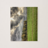 Vor dem Regen-Landschafts-Puzzlen Puzzle (Vertikal)