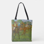 Vor dem Rennen von Edgar Degas Tasche (Rückseite)