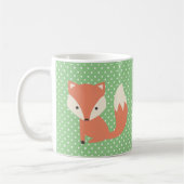 Vor dem Schlafen Fox und Awake Fox Kaffeetasse (Links)
