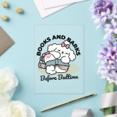 Vor dem Schlafengehen mit meinem Nachwuchs - Buch Acryleinladungen (In Situ (Hochzeit))