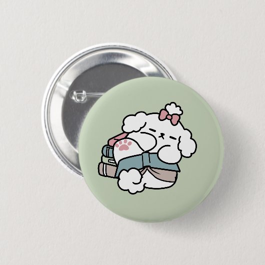 Vor dem Schlafengehen mit meinem Nachwuchs - Buch Button (Vorne & Hinten)