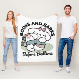 Vor dem Schlafengehen mit meinem Nachwuchs - Buch Fleecedecke