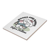 Vor dem Schlafengehen mit meinem Nachwuchs - Buch Fliese (Seite)