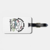 Vor dem Schlafengehen mit meinem Nachwuchs - Buch  Gepäckanhänger (Rückseite horizontal)