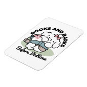 Vor dem Schlafengehen mit meinem Nachwuchs - Buch Magnet (Linke Seite)