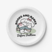 Vor dem Schlafengehen mit meinem Nachwuchs - Buch Pappteller (Vorderseite)